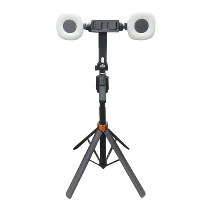 AI Face Tracking Selfie Stick Tripod with Light