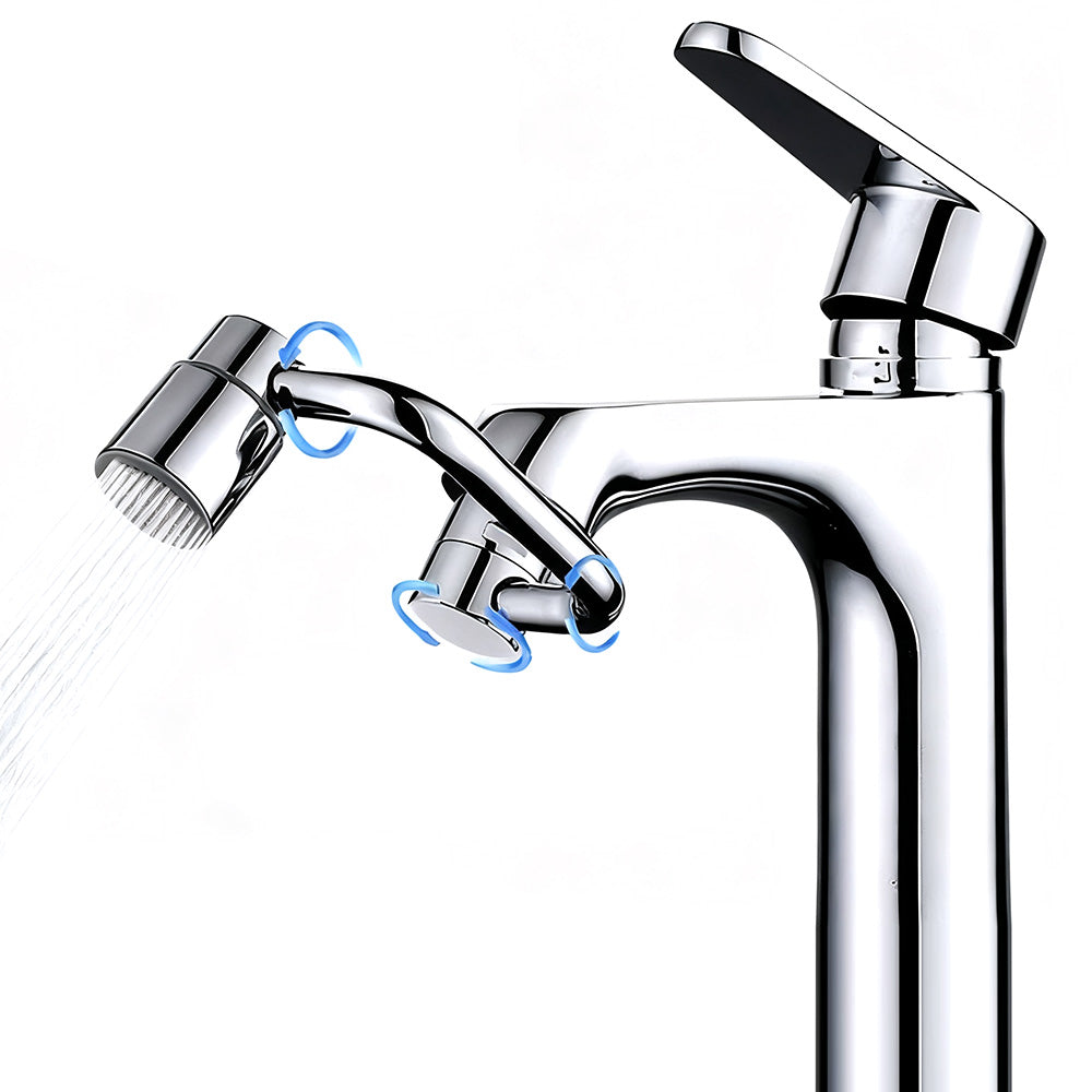 Universal U-Shaped Faucet Extender Rotatable Tap Aerator for Kitchen and Bathroom