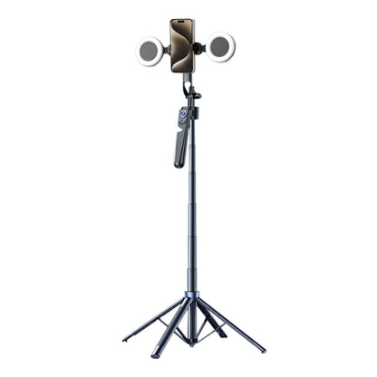 1.8M Selfie Stick Stand Auto Face Tracking with Fill Light and Remote