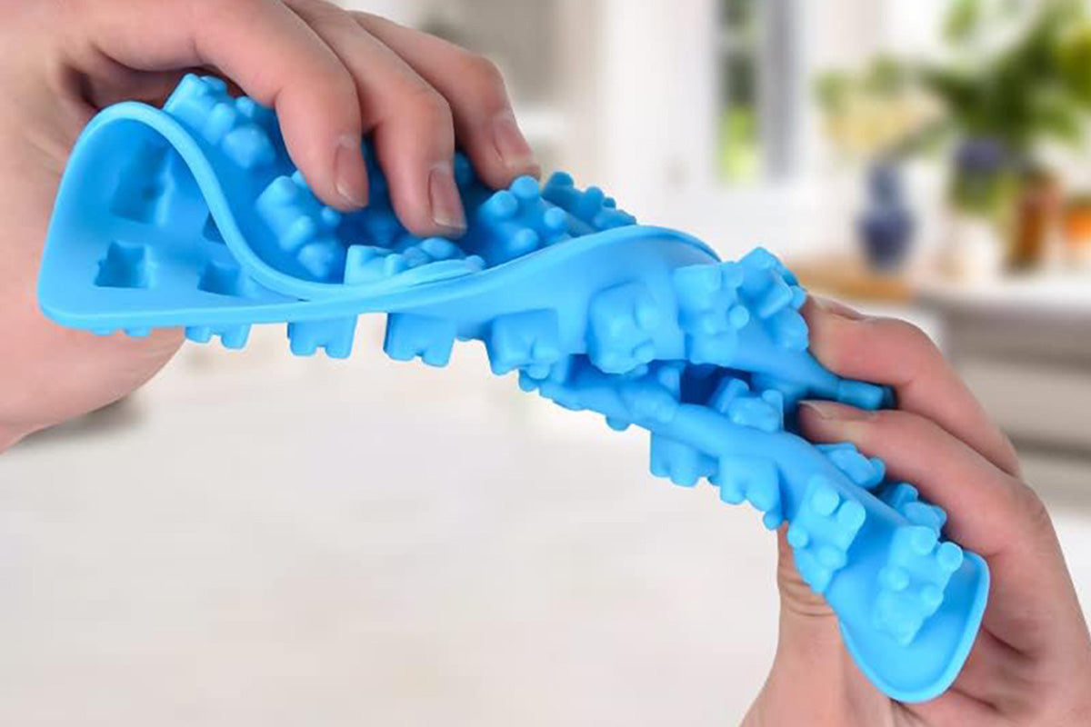 2 Piece Silicone Mould Ice Cube with 2 Droppers