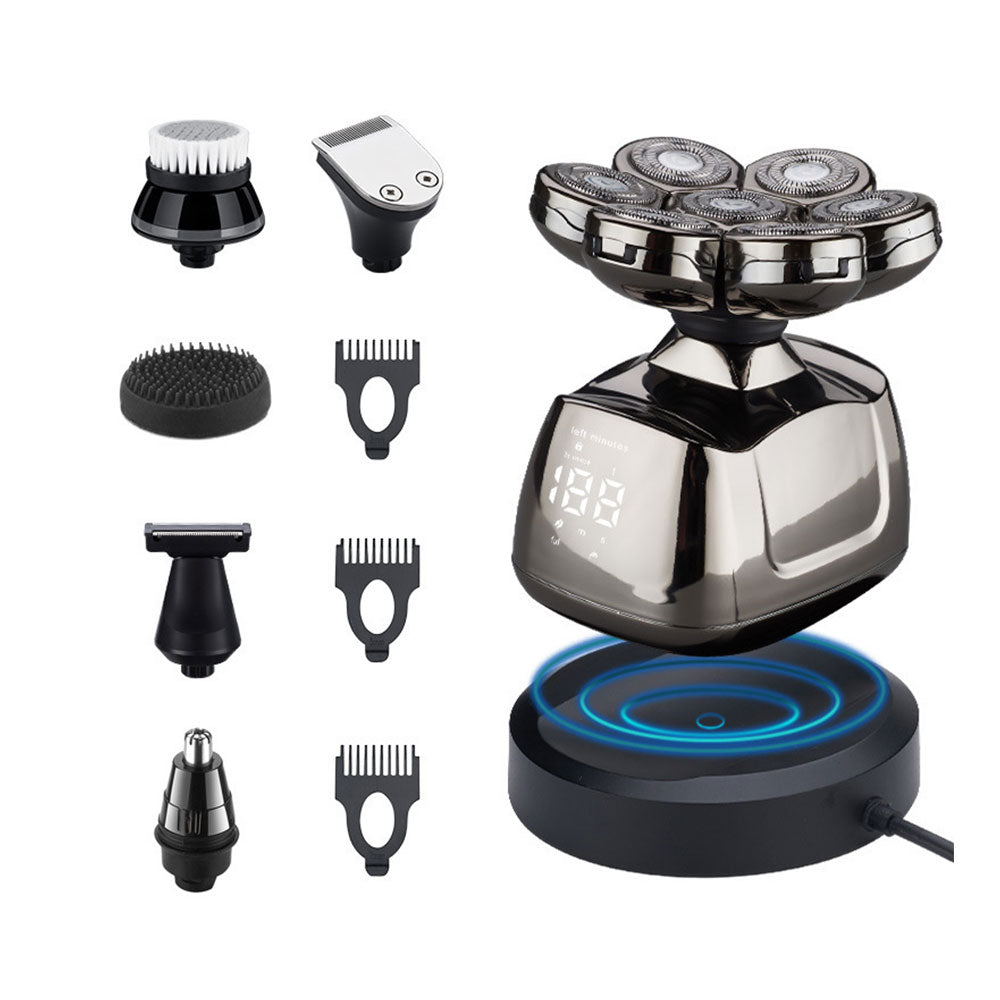 6-in-1 Head Shavers for Bald Men Electric Razor with LED Display