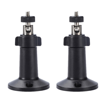 2Pcs Wall Mount for Arlo Pro Pro2 Pro3 Pro4 Ultra Essential Spotlight Camera Adjustable Bracket-Black
