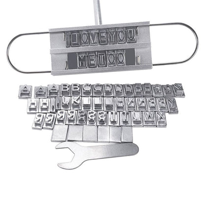 DIY BBQ Branding Iron with Changeable Letters
