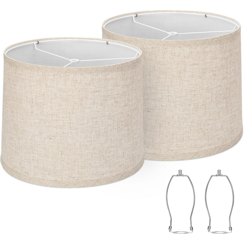Lampshades Set of 2 Village Linen Small Lamp Shades for Table Lamps