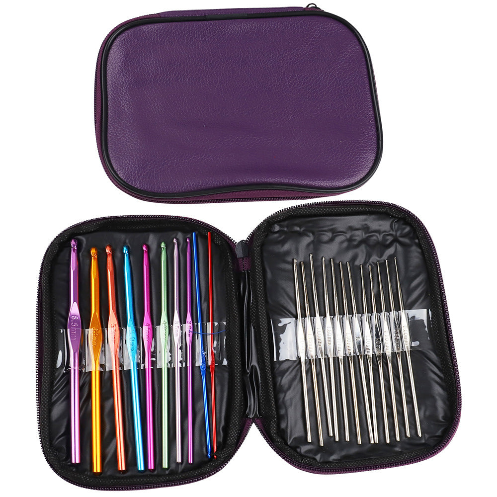 22Pcs Crochet Hook Set