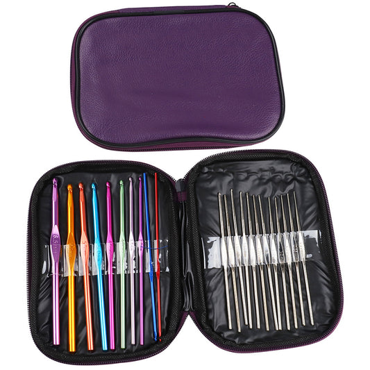 22Pcs Crochet Hook Set