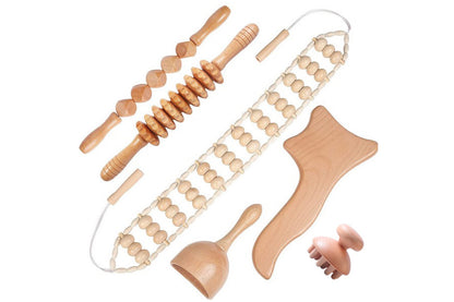 Wood Therapy Massage Lymphatic Drainage Anti Cellulite Massager for Body Shaping