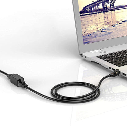 5Pcs RJ45 Coupler Ethernet Cable Extender Connector for PC Router