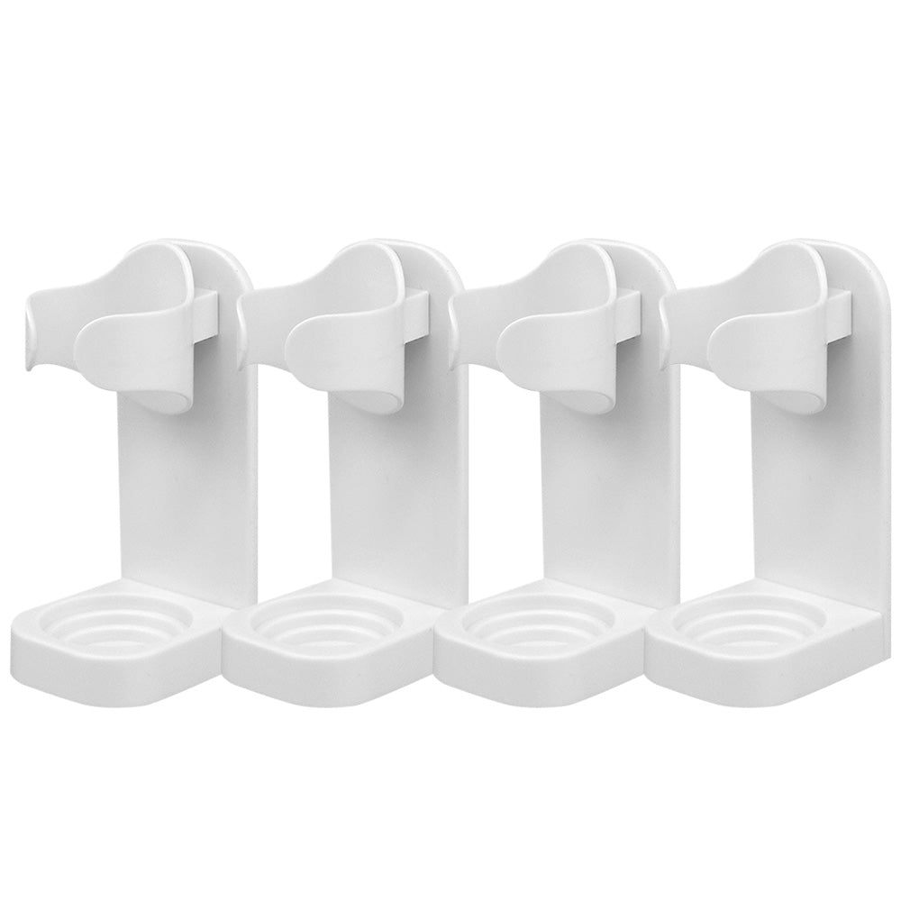 4Pcs Set Electric Toothbrush Holders Wall Mounted Adhesive Tooth Brush Organizer