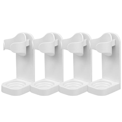 4Pcs Set Electric Toothbrush Holders Wall Mounted Adhesive Tooth Brush Organizer