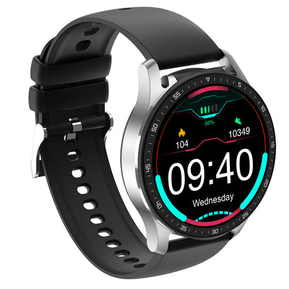 Smart Watch with Earbuds X7 Smart Watch Touch Screen Sports Fitness Tracker Heart Rate Monitor with TWS Bluetooth Earphones -Silver