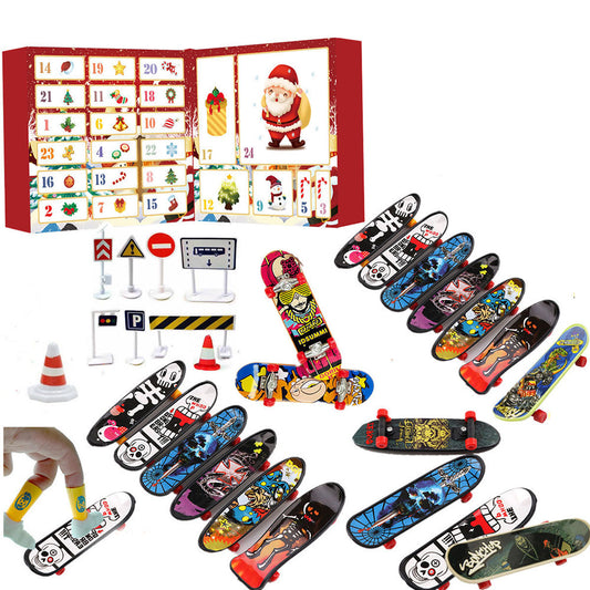 Skateboard Christmas 24 days Advent Calendar