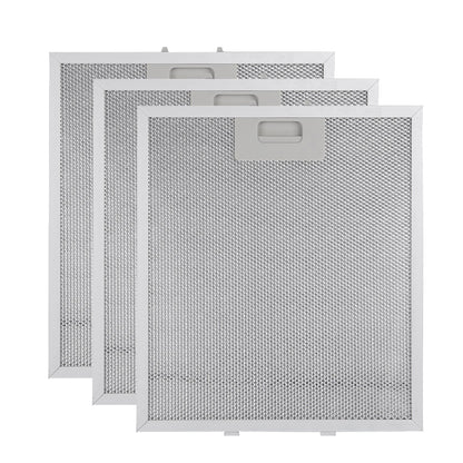 3 Pack 5-Layer Aluminum Range Hood Filter Mesh Replacement