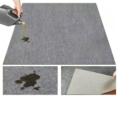 TPR Non Slip Felt Garage Floor Mat for Oil and Liquid Absorption