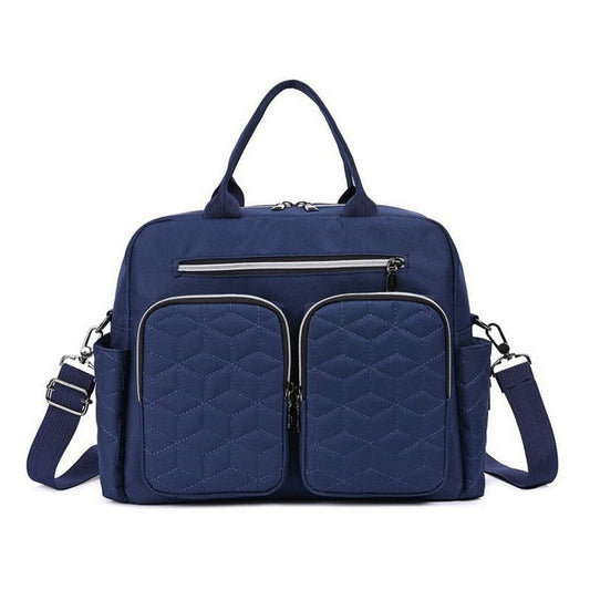 Diaper Bag Tote Baby Changing Bag Baby Bags for Mom Multifunction Travel Diaper Bag for Women Dark Blue