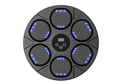 Electric Music Boxing Machine Bluetooth Boxing Training Wall Mount Machine-Black