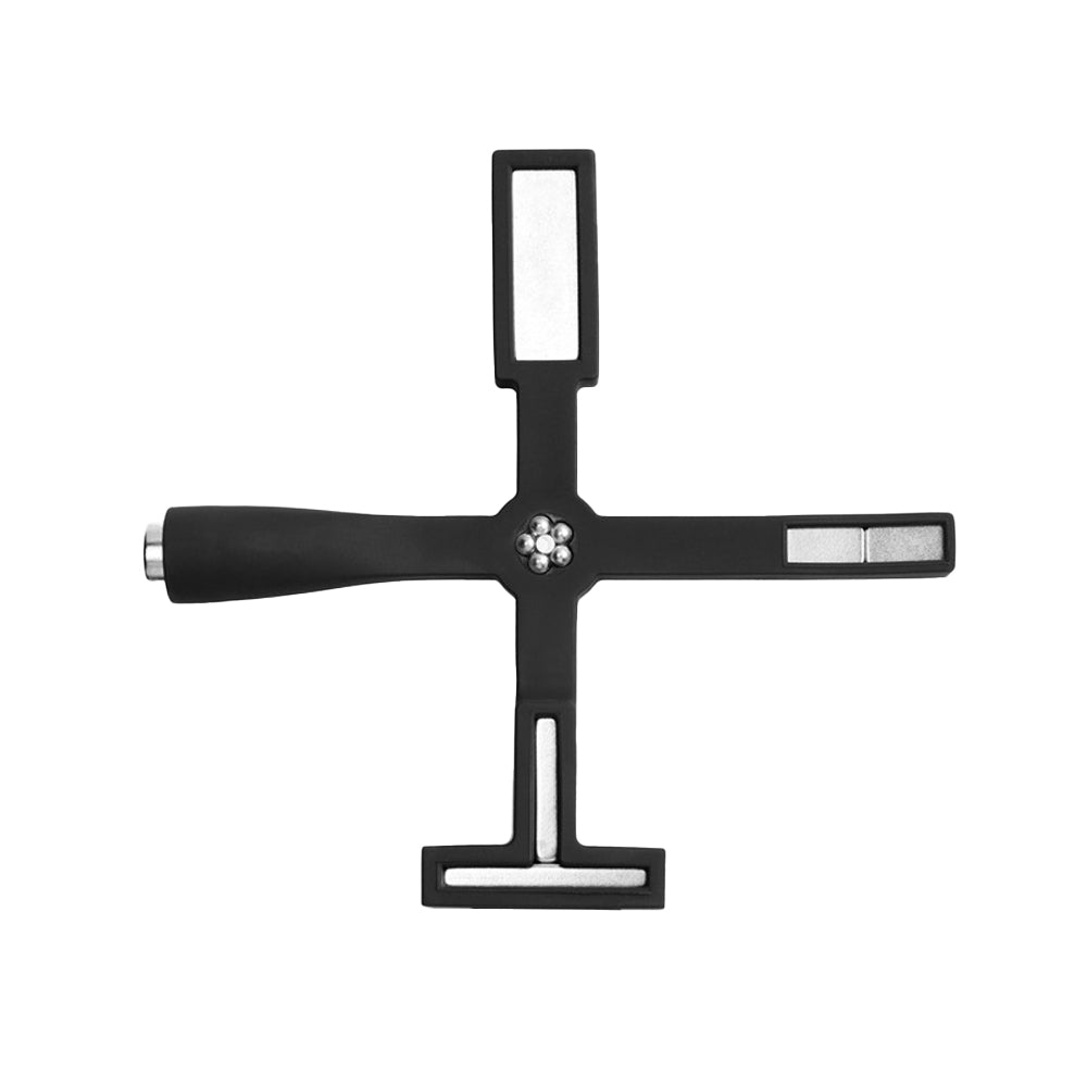 5-in-1 Nail Art Magnet Tool Multi-functional Nail Magnet Pen for Salon Studio or Home Black