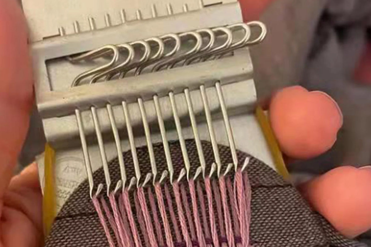 Speedweve Darning Loom Mini Weaving Tool - 10 Hooks