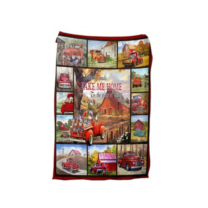 Christmas Throw Blanket Flannel Blankets for Couch Bed Sofa Style 2