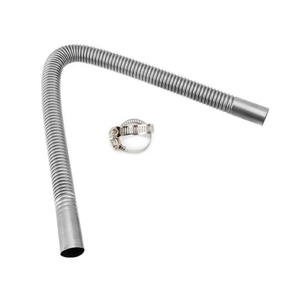 Stainless Steel Parking Heater Exhaust Pipe 60-200cm for Cars & Trucks 60 CM