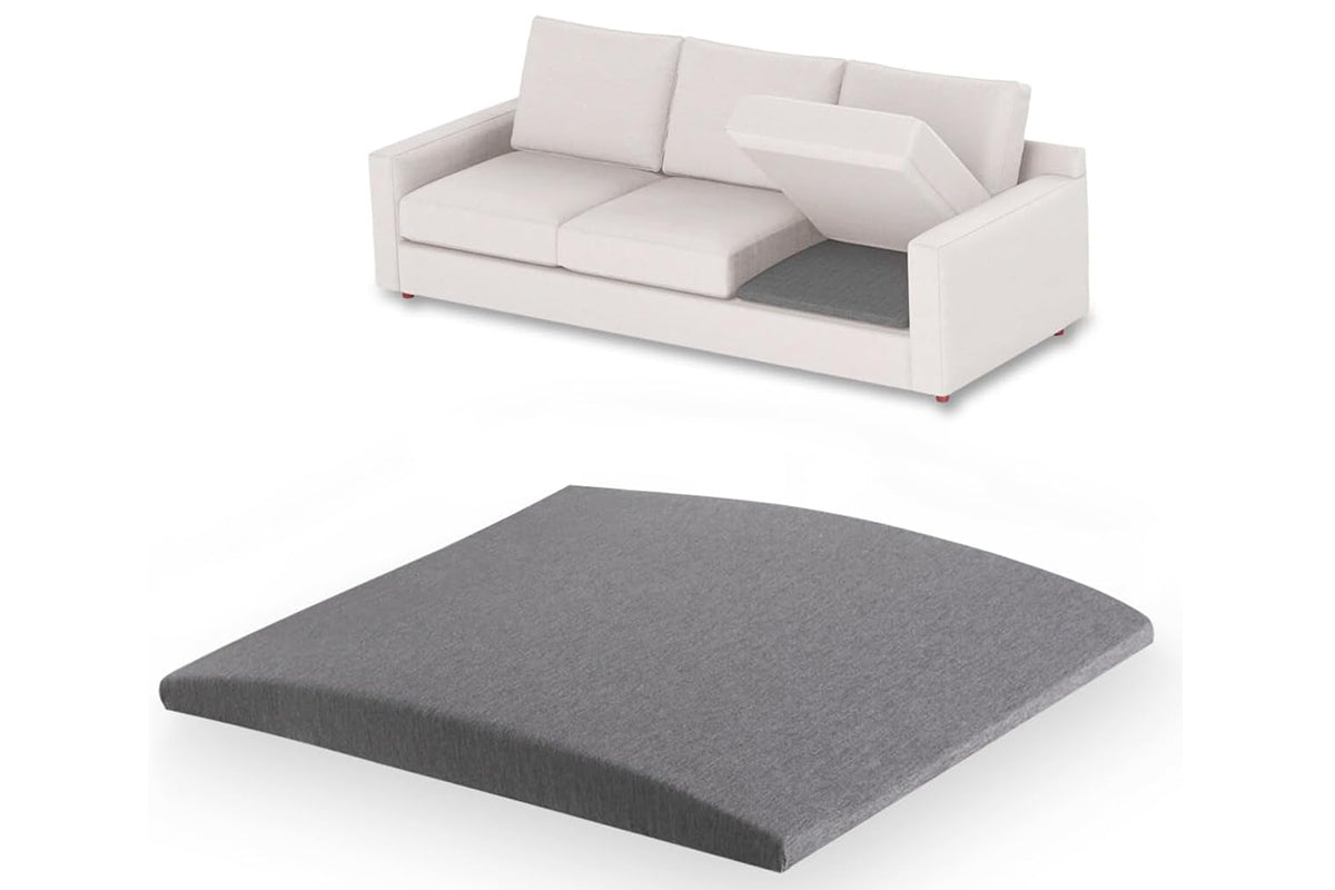 Couch Cushion Support Sagging Seat Curved Foam Sofa Cushion Supporter -Grey