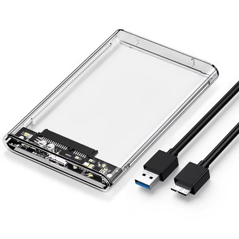 Hard Drive Enclosure USB 3.0 To SATA 2.5inch External HDD SSD Case Disk