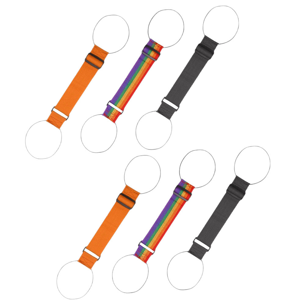 6 Pack Luggage Straps Elastic Bungee Connector Tie Down Strap