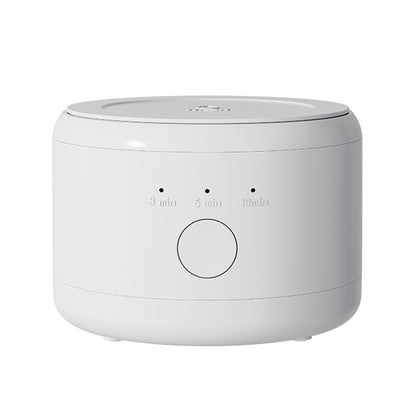 Dental Ultrasonic Retainer Cleaner Machine 50kHz Ultrasonic Denture Cleaner with 200ML Capacity Ultrasonic Cleaner