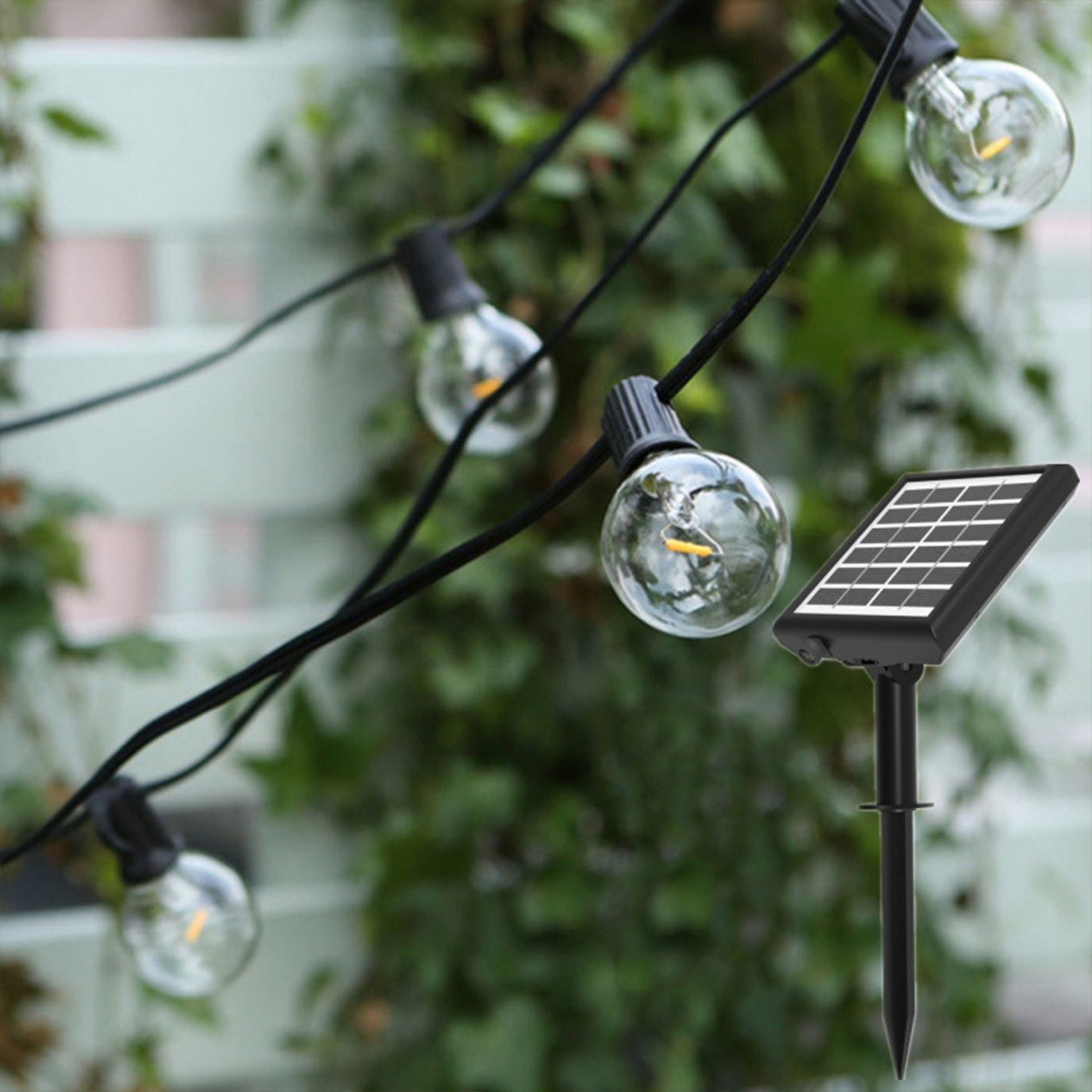 10 Bulbs Solar String Lights Outdoor Waterproof Hanging Lights