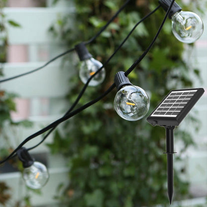 10 Bulbs Solar String Lights Outdoor Waterproof Hanging Lights