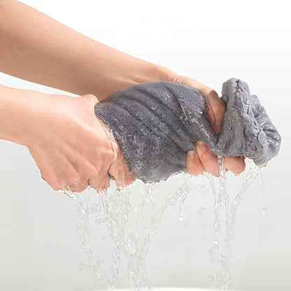 3Pcs Set Microfiber Hair Towels Drying Hair Wrap Turban for Wet Hair