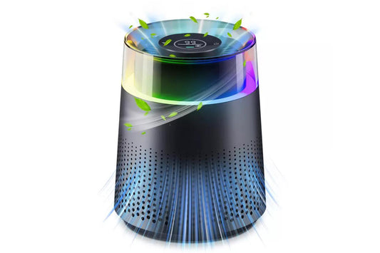 Air Purifier for Home Removes to 0.3 Microns Quiet Operation for Bedroom Allergies -Black