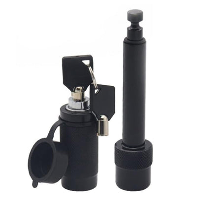 Trailer Hitch Lock with Key Anti-Theft Lock with Water-Resistant Cover for Towing Boat Truck RV Car Trailer