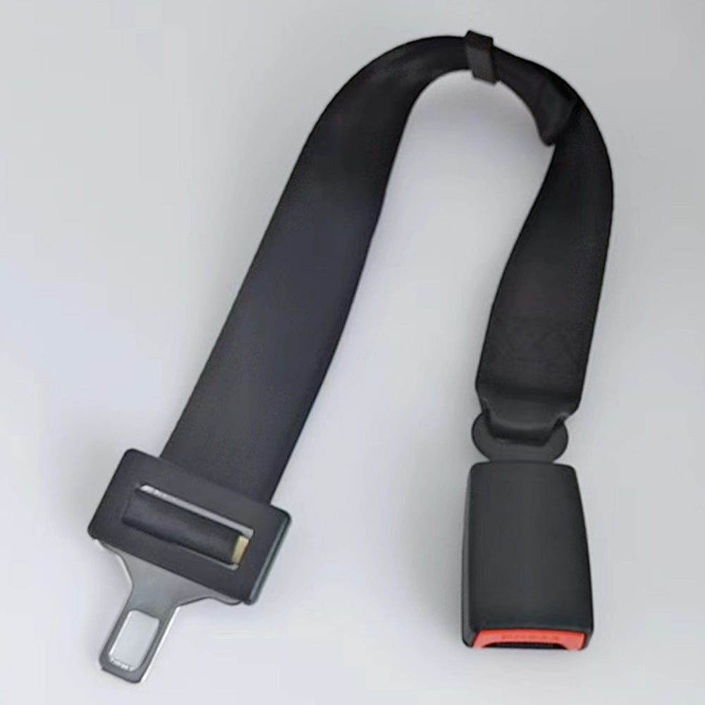 2Pcs Adjustable Car Safety Belt Extender Seat Buckle Belt Car Lengthening Strap