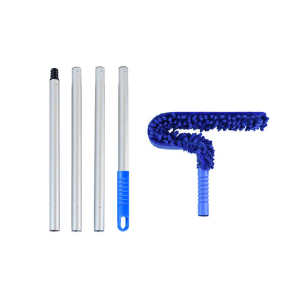 Flexible Duster Cleaning Brush with Detachable Handle Bendable Soft Ceiling Fan Cleaner