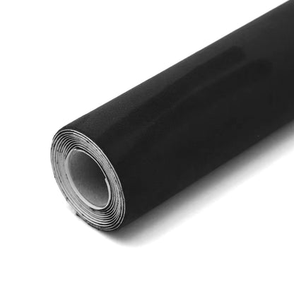 Self-Adhesive Faux Suede Repair Patch for Car Interior Door Panels Center Console-Black