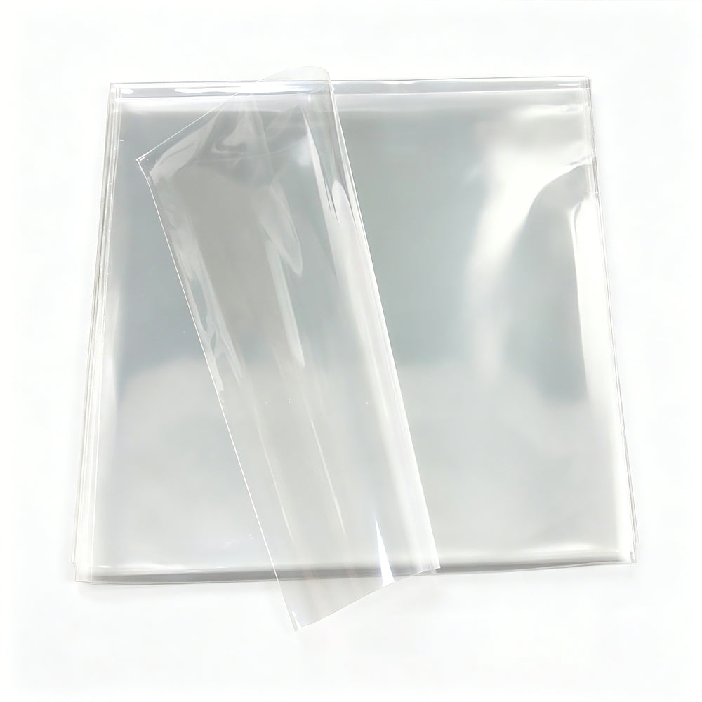 50Pcs LP Vinyl Record Sleeves Outer Protective Covers High Transparency Record Storage