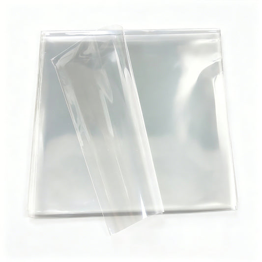 50Pcs LP Vinyl Record Sleeves Outer Protective Covers High Transparency Record Storage