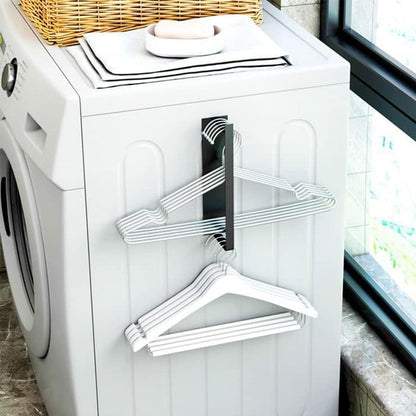 Wall Mount Self-Adhesive Hanger Organizer Clothes Hanger Rack Laundry Hanger Stacker