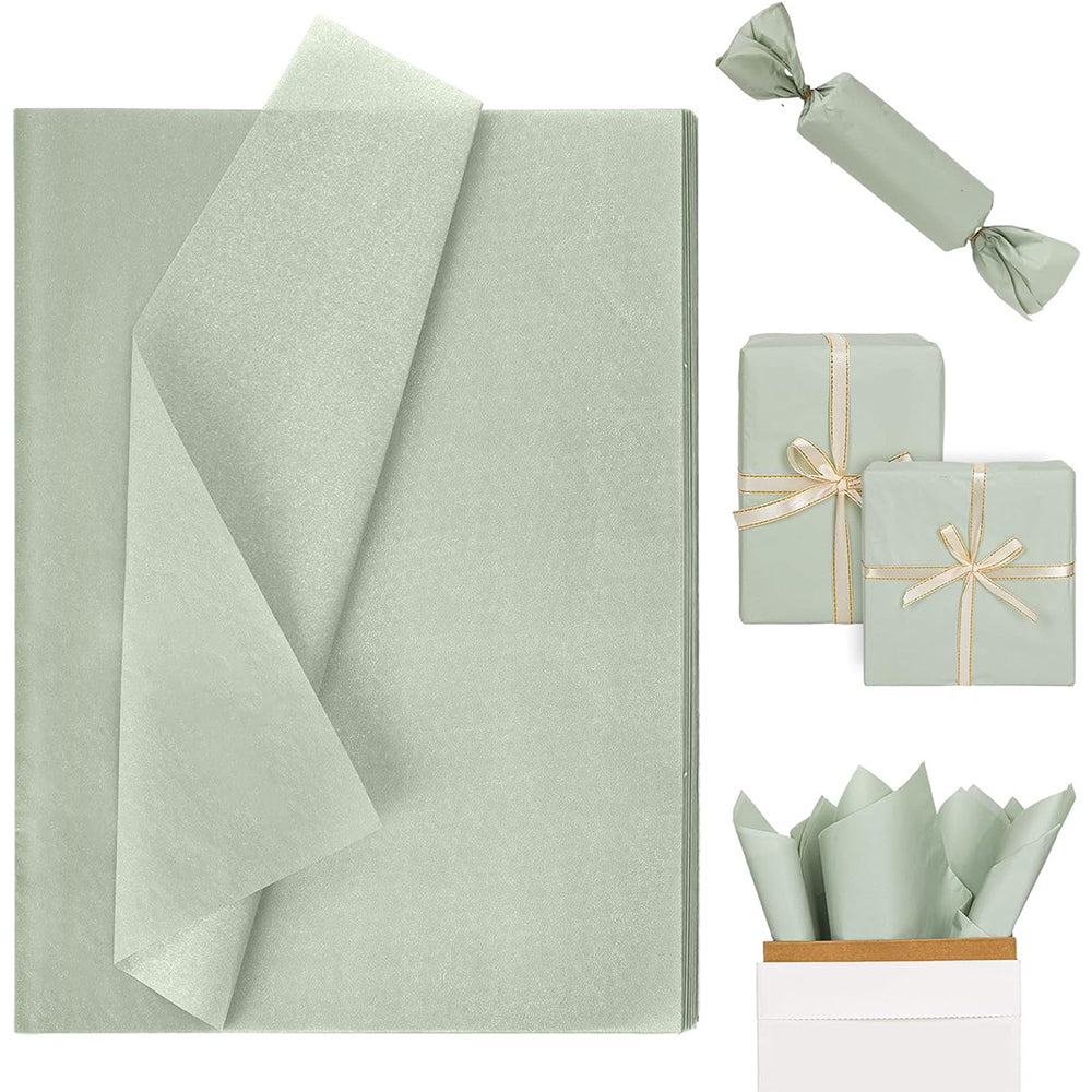 100Pcs Gift Wrapping Tissue Paper 35x50cm for Bags Flower Crafts