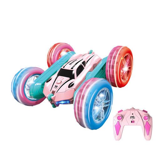 RC Stunt Car Remote Control Toy Car 4WD Double Sided Rotation Car Kids Gift