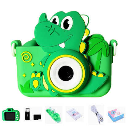 Dinosaur Kids Digital Camera ¨C Dual Lens HD Video with 32GB Memory Card