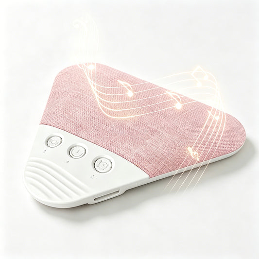 Pillow Speaker Bluetooth Under Pillow Sleep Speaker with White Noise-Pink