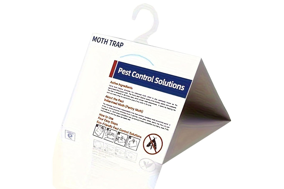 8Pcs Moth Traps Pheromone Glue Boards for Clothes Pantry Moths