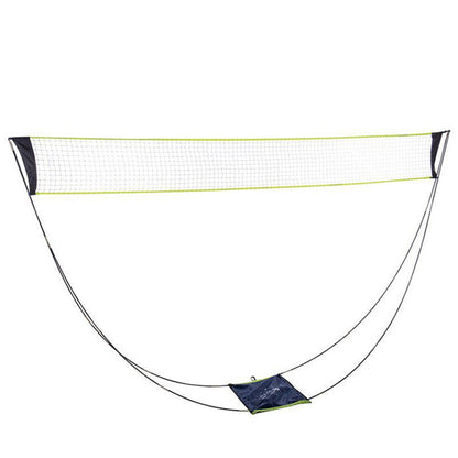 Portable Badminton Net Set Easy-Setup Ball Game Net Stand for Outdoor