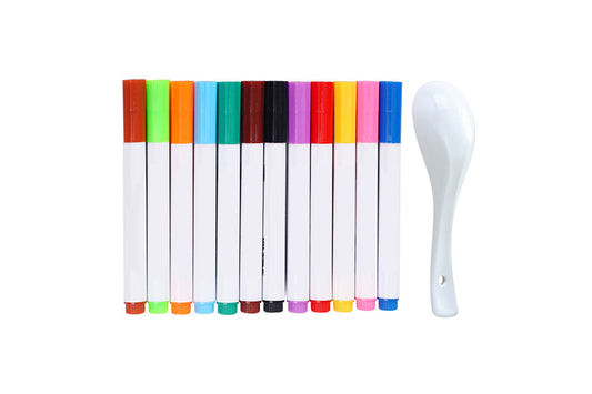 12 Color Magical Water Painting Pen for Kids Magic Floating Ink Pen