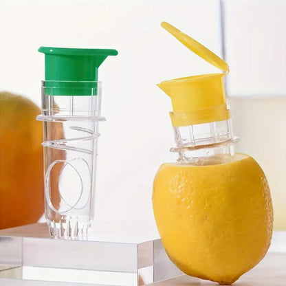 2PCS Portable Lemon Squeezer Screw Top Citrus Juicers for Lemon Lime & Orange