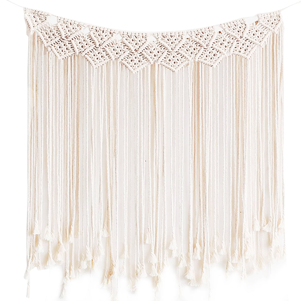 Boho Macrame Tapestry Woven Wall Hanging Tassel Macrame Home Wedding Party Decor