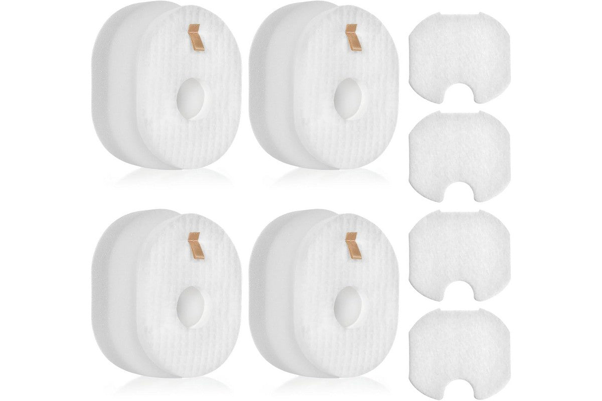 12Pcs Filter Replacement for Shark Rocket Vacuum HV301 HV302 HV300 HV292 UV450