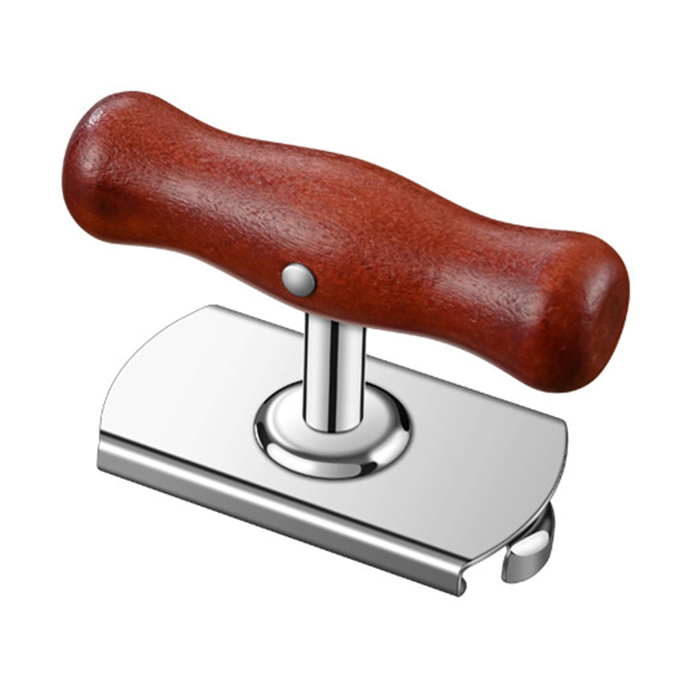 Wooden Handle Jar Opener Adjustable Bottle Opener for 3 to 13 cm